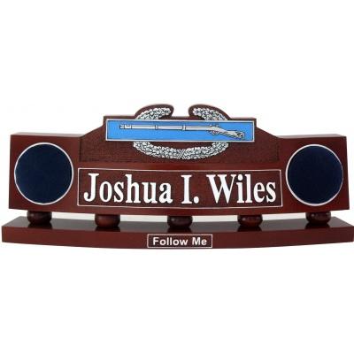 combat infantry badge cib desk nameplate