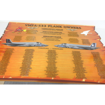 examaple of plankowner plaque 3