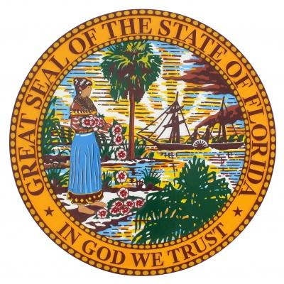 florida state seal plaque