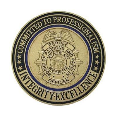 georgia state board of pardons and paroles integrity excellence seal plaque