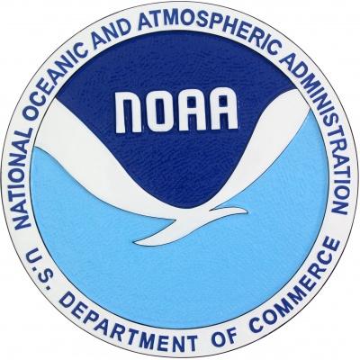 national oceanic and atmospheric administration seal  plaque noaa
