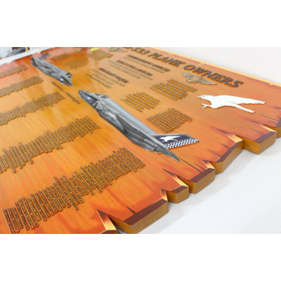 plankowner plaque detail