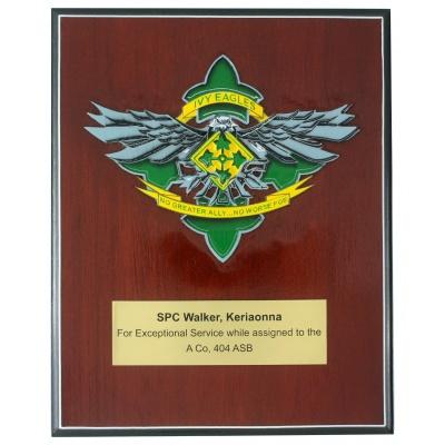 us military permanent change of station pcs presentation plaque