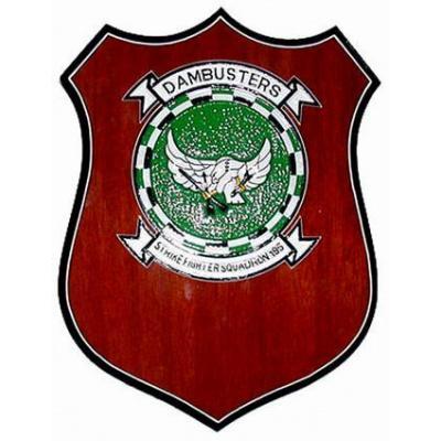vfa-195 navy squadron plaque dambusters plaque