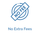 No Extra Fees